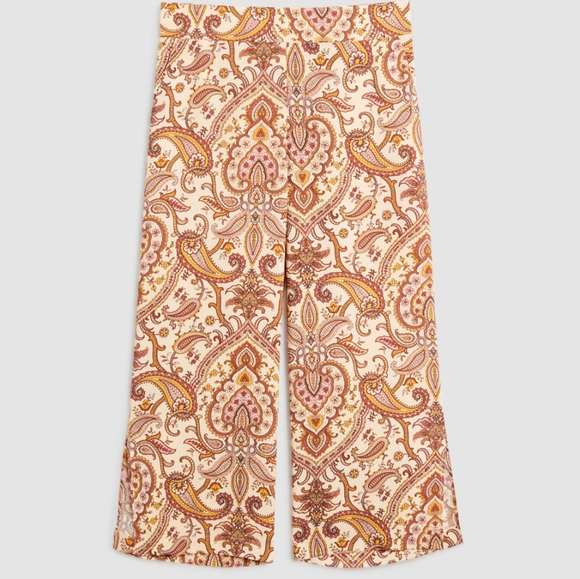 MELANIE LYNE Paisley Print Wide Leg Pants brand new with tags. - Picture 4 of 10